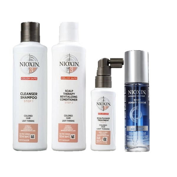 Produto: Nioxin Small Kit Sistema 3 150ml e Serum Noturno 70ml