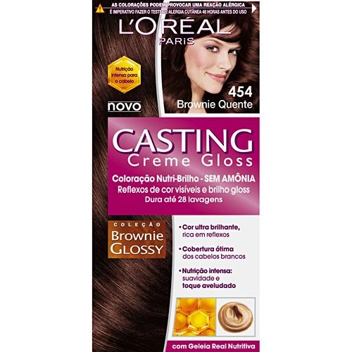 Produto: Tonalizante Casting  454 Brownie Quente