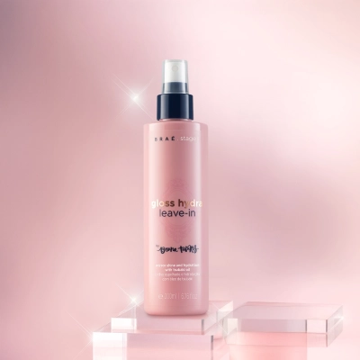 Produto: Leave-in Spray Gloss Hydra Braé Stages By Bruna Tavares 200ml