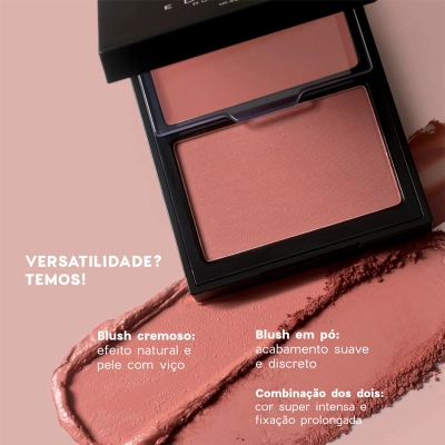 Kit Paleta de Sombras e Blush Duo Glam To Go Océane Edition Nádia Tambasco Produto Kit Paleta de Sombras e Blush Duo Glam To Go Océane Edition Nádia Tambasco