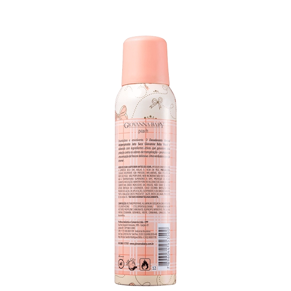 Produto: Giovanna Baby Sweet Collection Peach - Desodorante Spray 150ml