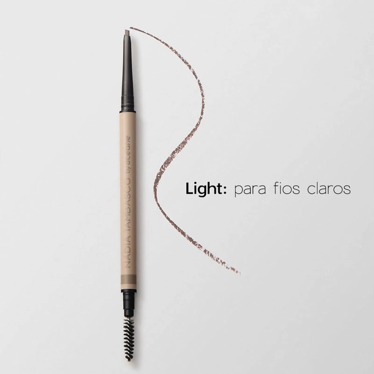 Produto: Lápis de Sobrancelha Slim Brow Pencil Océane Nádia Tambasco Light 0,07g