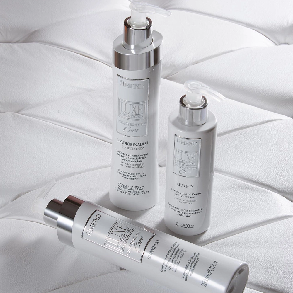 Produto: Kit Amend Luxe Creations Regenerative Care Shampoo Condicionador e Máscara (3 produtos)