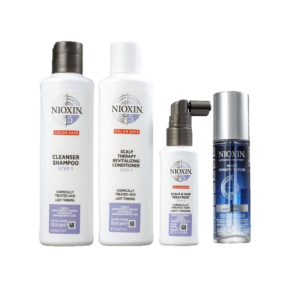 Produto: Nioxin Small Kit Sistema 5 150ml e Serum Noturno 70ml