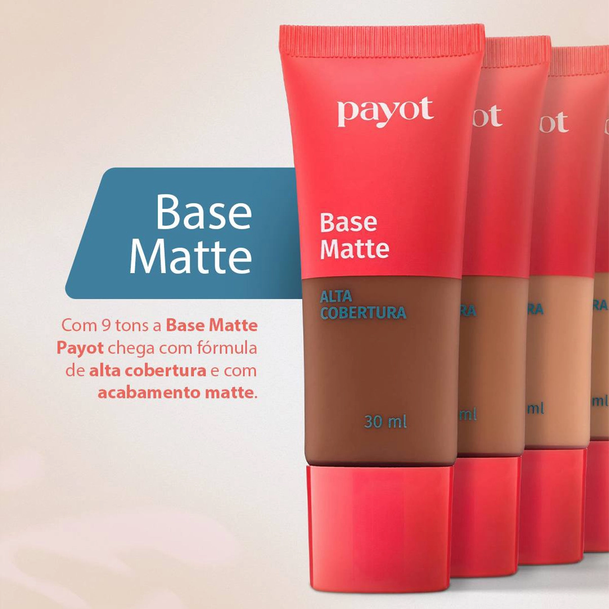 Produto: Kit Payot Alta Cobertura Base Cor 4 e Pó Solto (2 produtos)