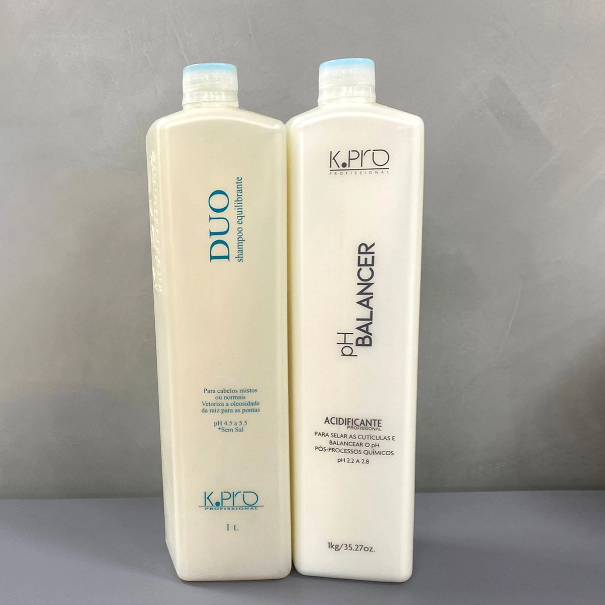 Produto: Kit K.Pro Duo Equilibrante Shampoo Litro e Acidificante Capilar 1kg (2 produtos)