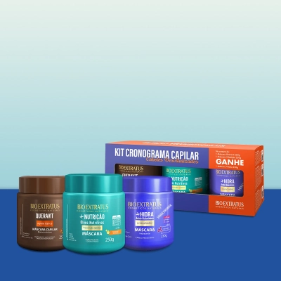 Kit Cronograma Capilar Cabelos Desvitalizados Bio Extratus 730g Produto Kit Cronograma Capilar Cabelos Desvitalizados Bio Extratus 730g