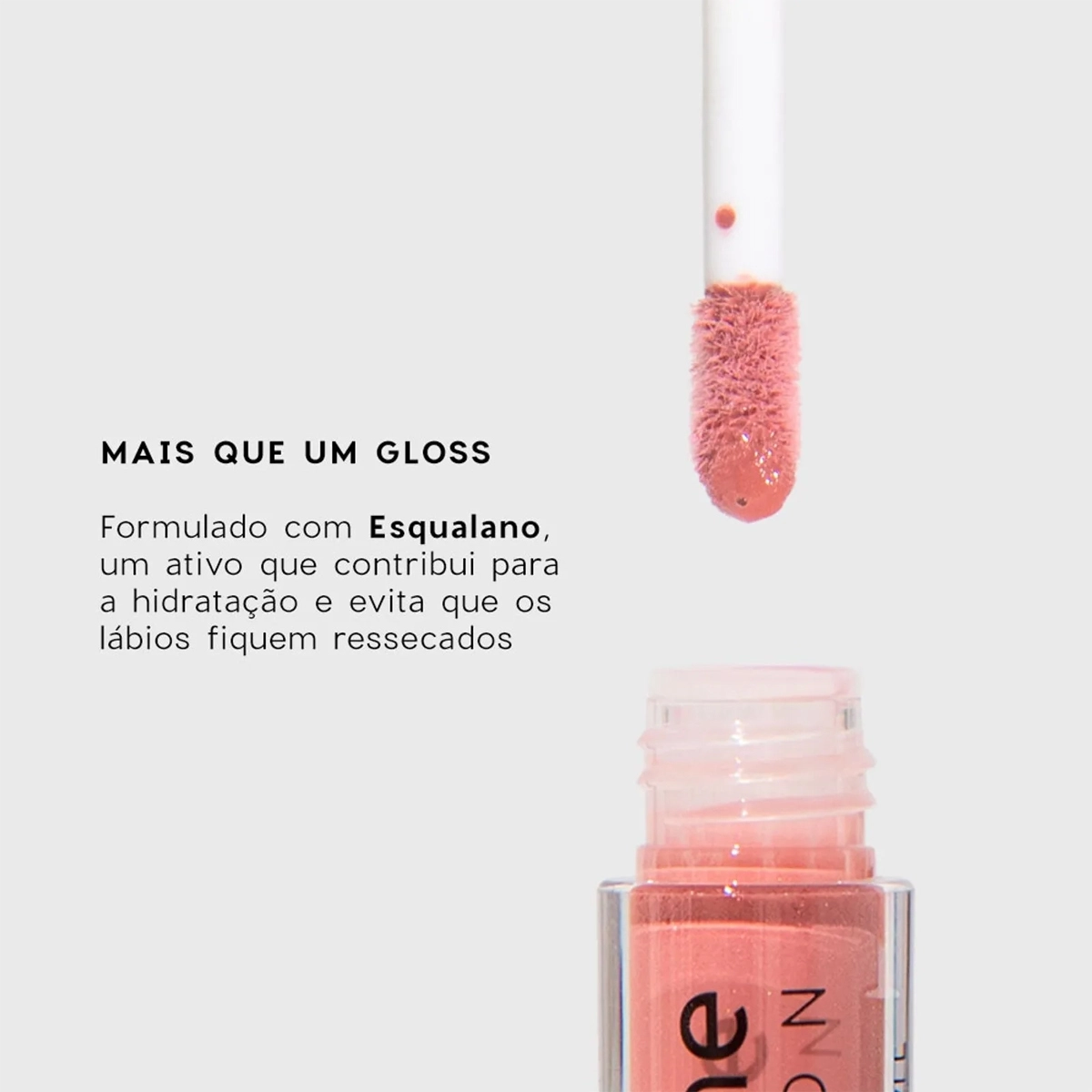 Produto: Kit Océane Edition Mini Lipstick Nude Pink e Glossy Me Shimmer Brown (2 produtos)