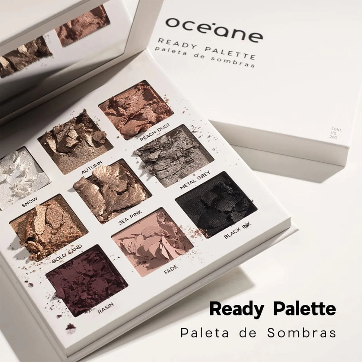 Produto: Paleta de Sombras Limited Ready Océane 20g