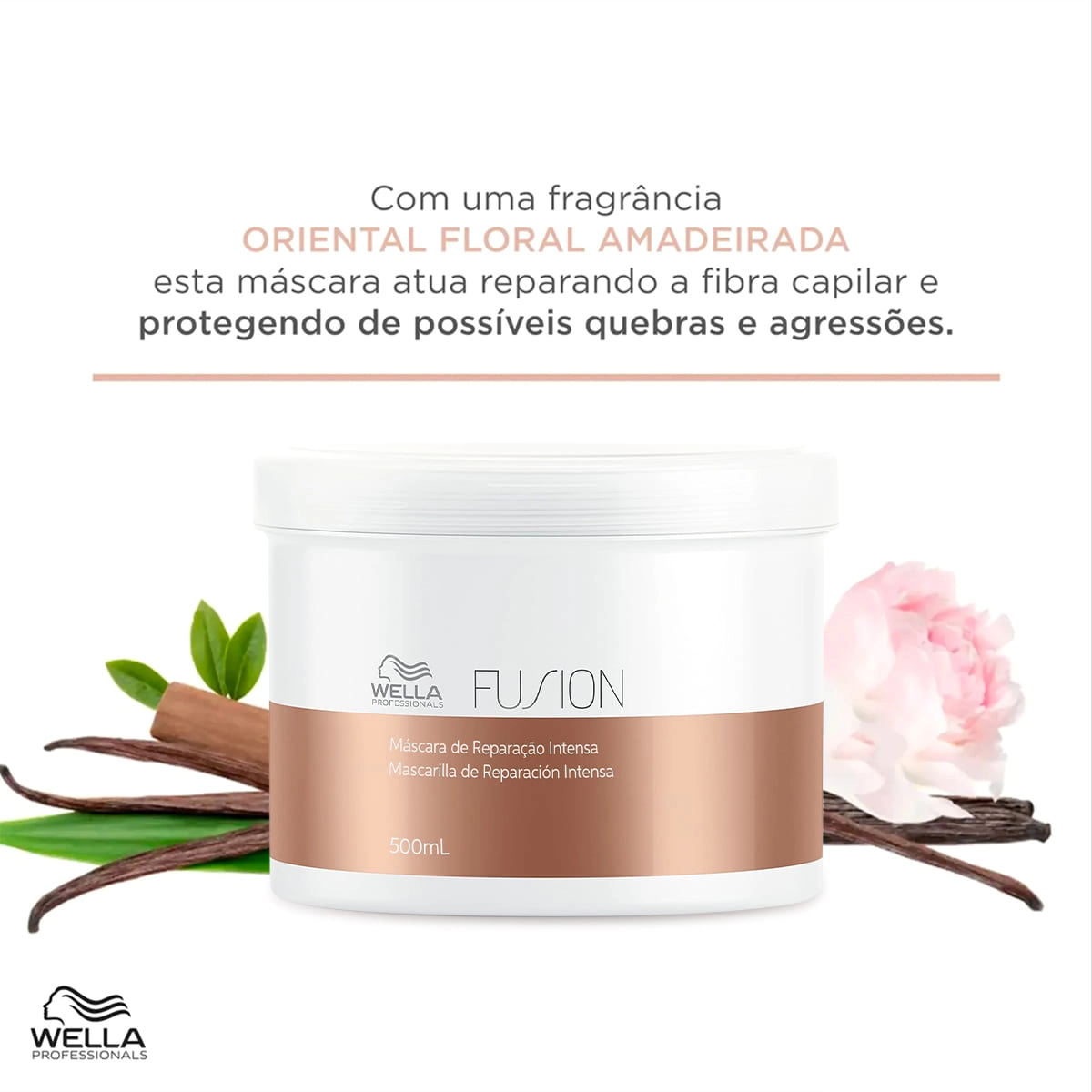 Produto Kit Wella Professionals Fusion e Oil Reflections Shampoo 1L Máscara 500g Óleo 100ml