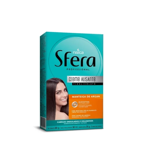 Produto: Nazca Sfera Profissional Creme Alisante Manteiga de Argan
