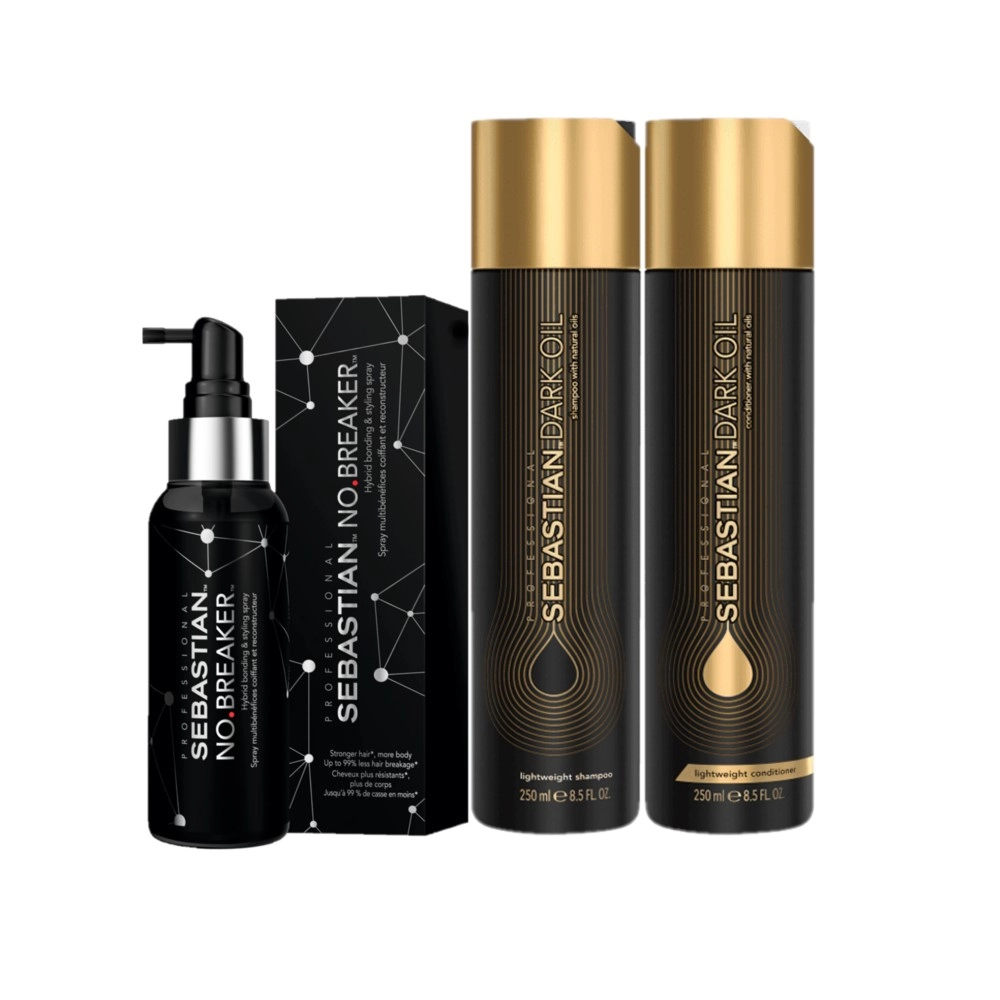 Kit Sebastian Professional Dark Oil No Breaker (3 produtos) Produto: Kit Sebastian Professional Dark Oil No Breaker (3 produtos)