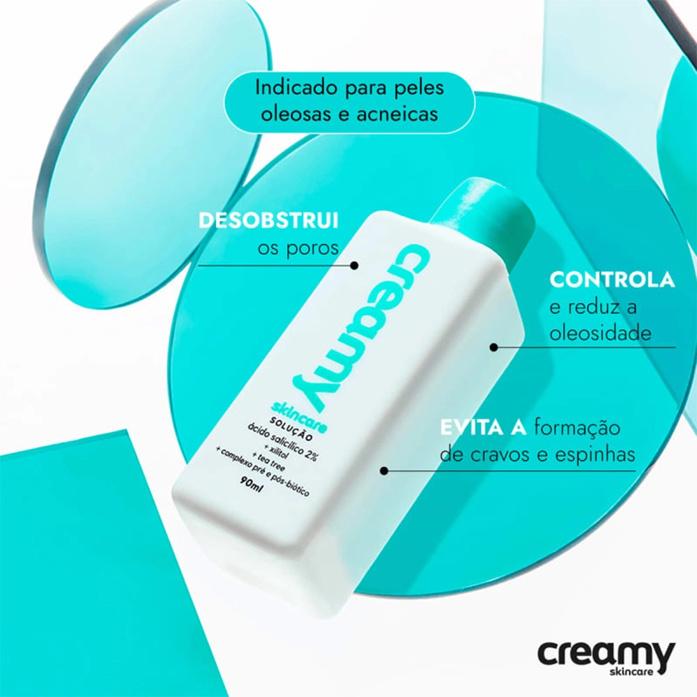 Produto: Kit Creamy Skincare Glicointense Peel e Ácido Salicílico (2 produtos)