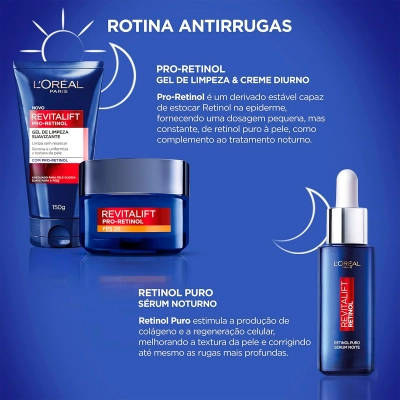 Gel De Limpeza Suavizante Revitalift Pro-Retinol L'Oréal Paris 150g Produto Gel De Limpeza Suavizante Revitalift Pro-Retinol L'Oréal Paris 150g