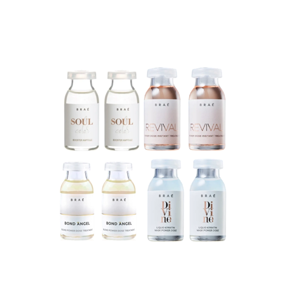 Produto: Braé Kit Ampola Tratamento Completo 8 unidades