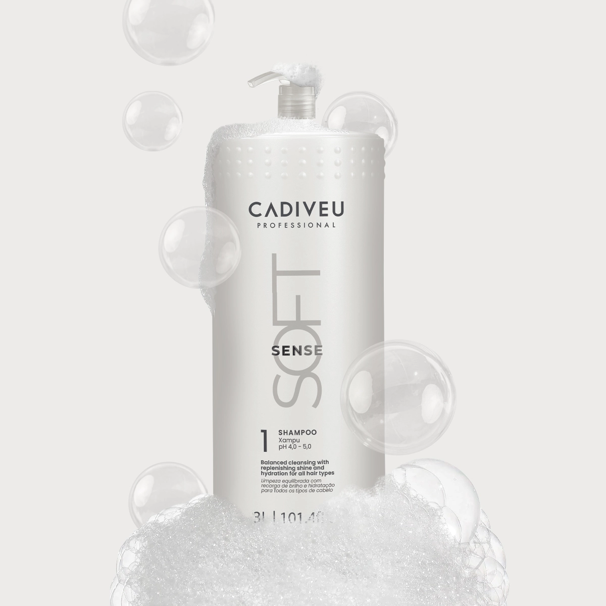 Produto: Shampoo Cadiveu Professional Soft Sense 3 Litros