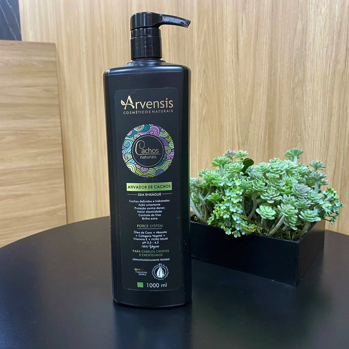 Produto: Ativador de Cachos Crespos e Crespíssimos Arvensis Cachos Naturais 1 Litro