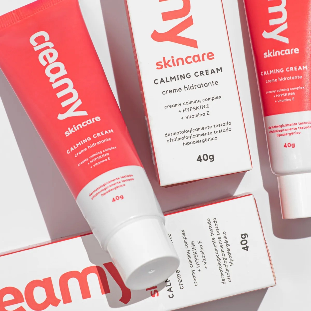 Produto: Kit Creamy Skincare Calming Cream 40g e Retinal Sérum Anti-Aging 30ml