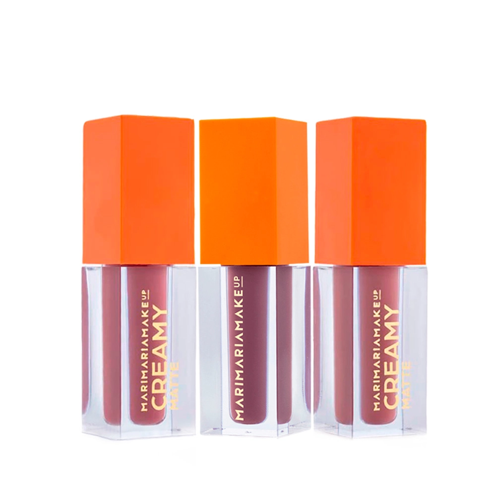 Produto: Kit Mari Maria Makeup Frosty Rose Nude e Ginger Matte Fancy (3 produtos)