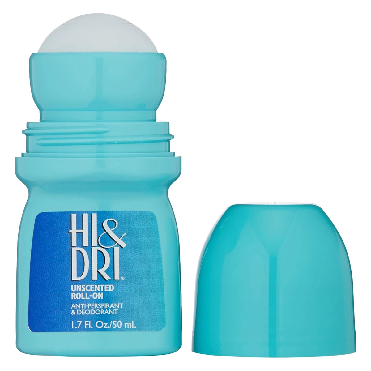 Produto: Desodorante Roll-on Sem Perfume Hi & Dri 50ml
