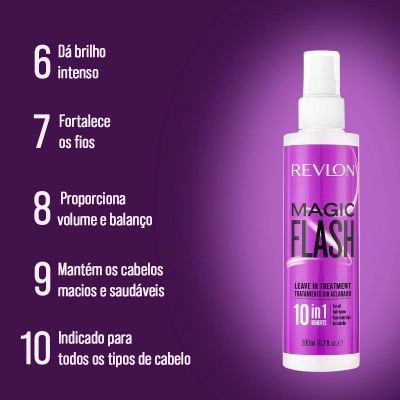 Produto Leave-in Magic Flash 10 em 1 Revlon Professional 200ml