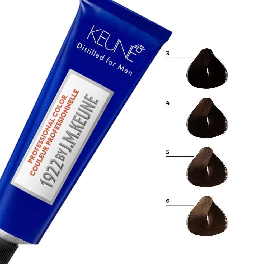 Produto: Tintura Masculina Castanho Escuro Nº3 Keune 1922 By J.M. Professional Color 60ml