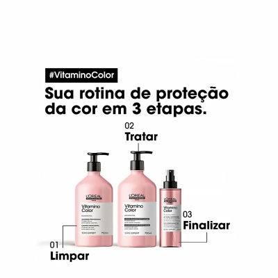 Produto Kit L'Oréal Professionnel Vitamino Color Shampoo e Condicionador 750ml
