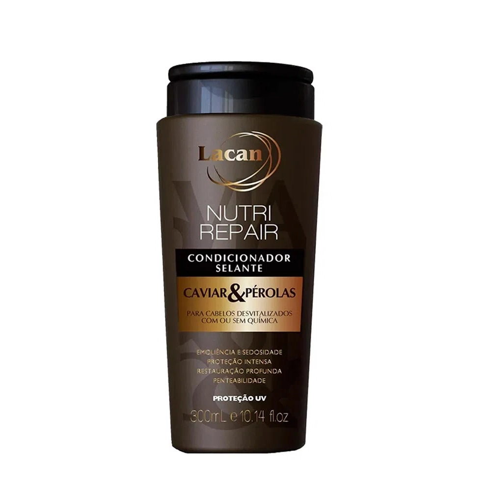 Produto: Kit Lacan Anti Idade Caviar e Perolas Cabelos Hidratados (5 Produtos)