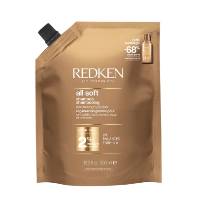 Redken All Soft Refil - Shampoo 500ml Produto: Redken All Soft Refil - Shampoo 500ml