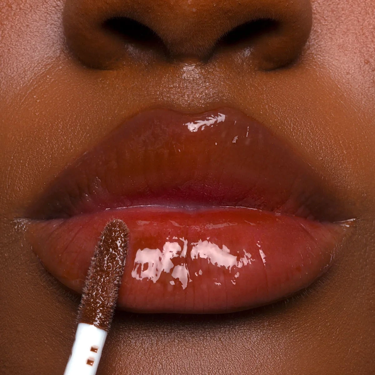 Produto Gloss Labial Hot Lips Brown Vizzela 4g