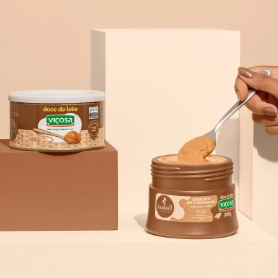Máscara Capilar Haskell Doce de Leite Viçosa 300g Produto Máscara Capilar Haskell Doce de Leite Viçosa 300g