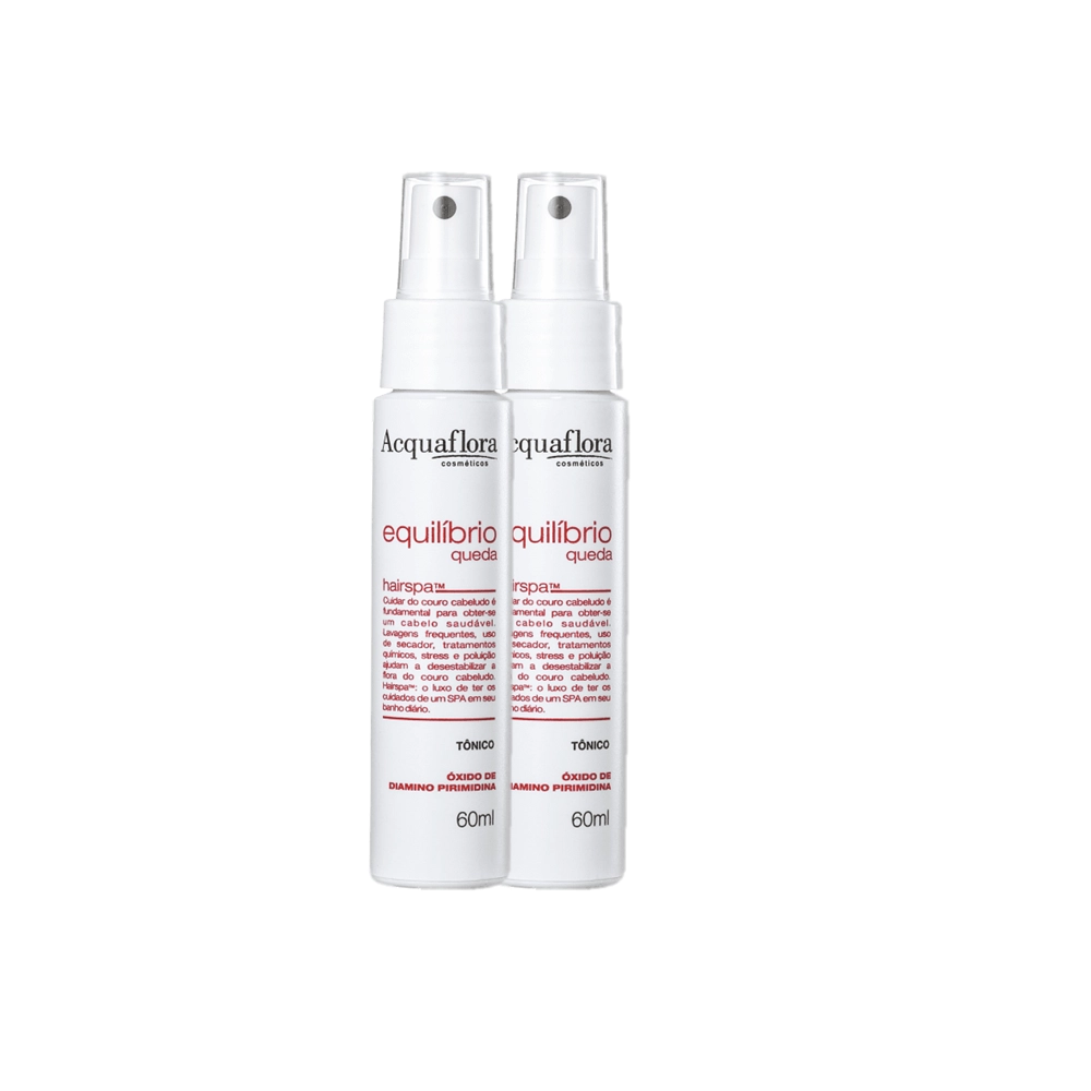 Kit Acquaflora Equilibrio Queda - Tonico Antiqueda 60ml (2 Unidades) Produto: Kit Acquaflora Equilibrio Queda - Tonico Antiqueda 60ml (2 Unidades)