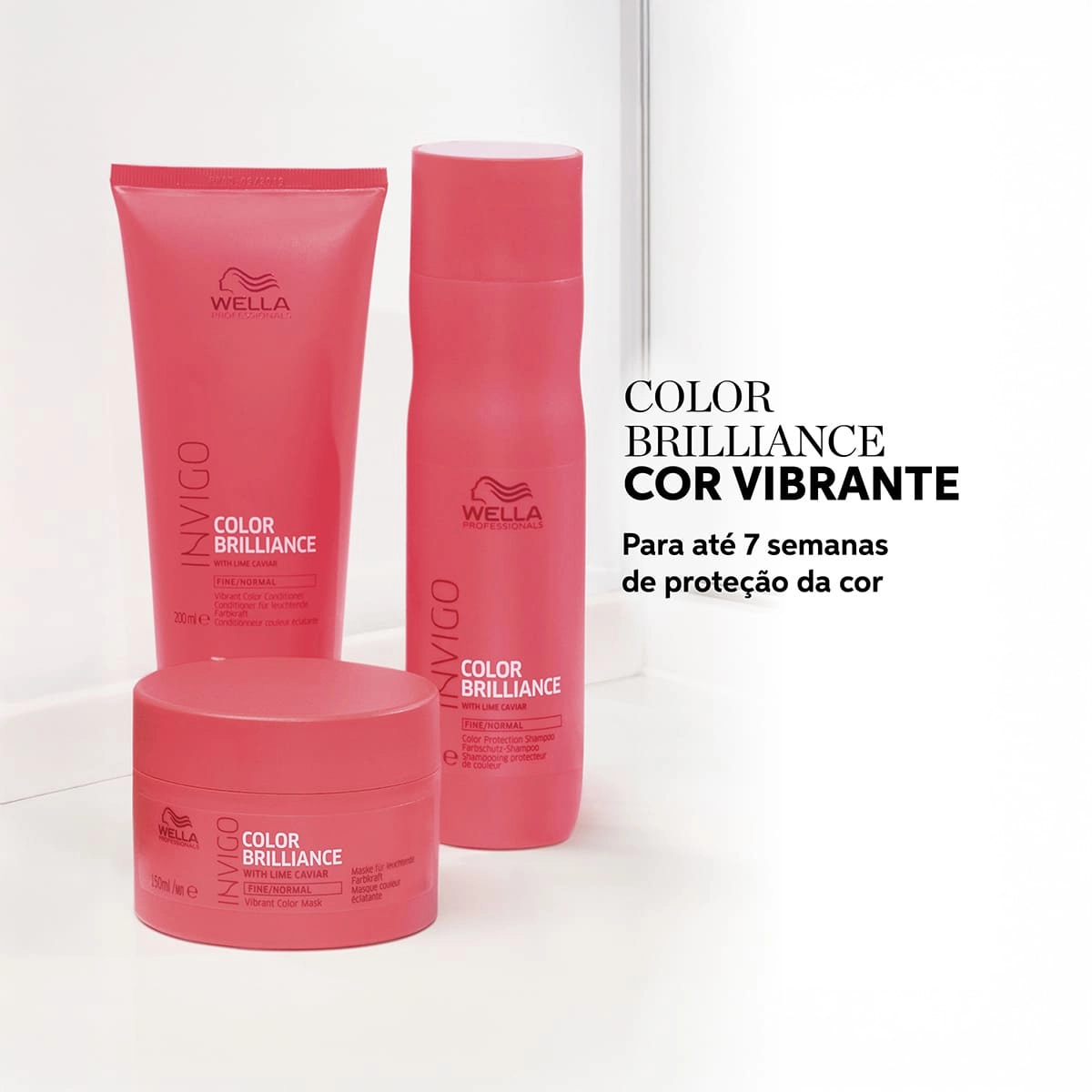 Produto: Kit Wella Professionals Invigo Brilliance Reflections Hair Care Total Oil (5 produtos)