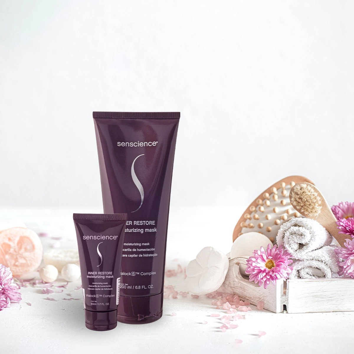 Produto: Kit Senscience True Hue Inner Detangler Home Care Leave-in (4 produtos)