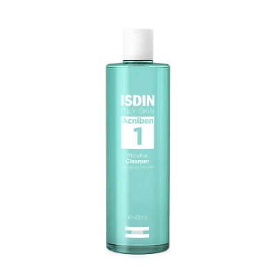 Produto: Água Micelar de Limpeza Facial Isdin Acniben 400ml