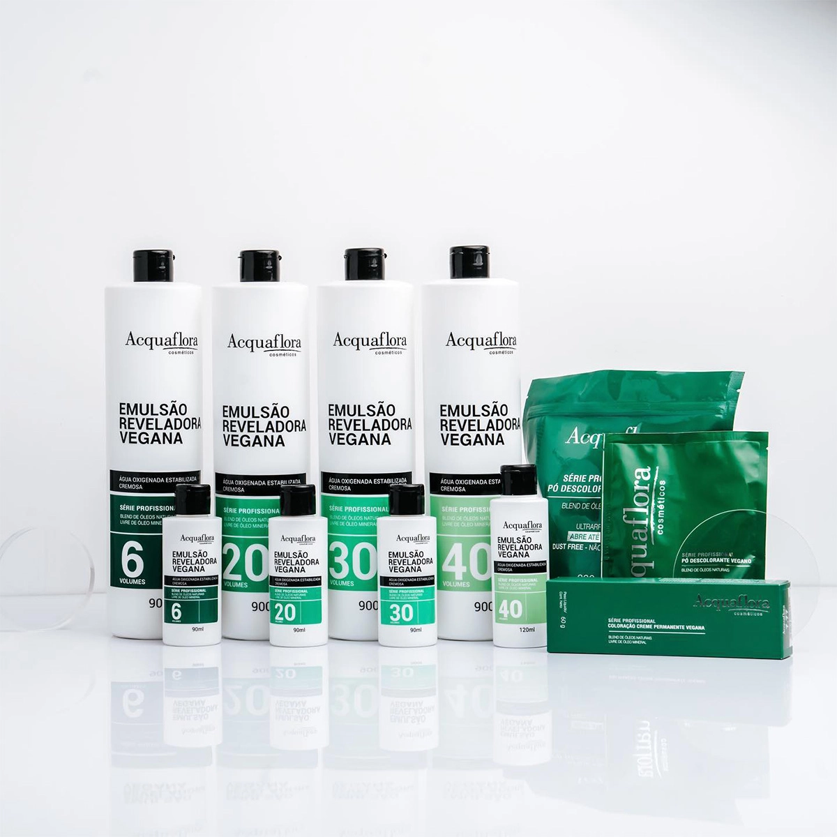 Produto: Pó Descolorante Vegano Ultrarrápido Dust Free Acquaflora 300g