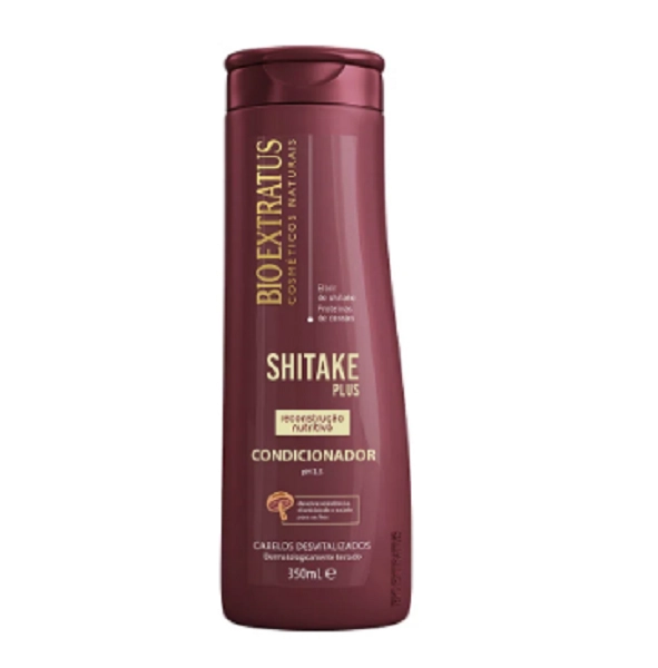 Produto: Kit Capilar Shampoo Condicionador e Finalizador Bio Extratus Shitake Plus 350g e 200g