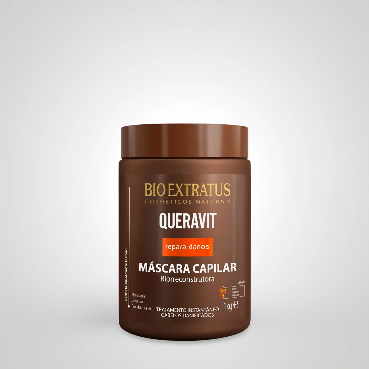 Produto: Kit Bio Extratus Queravit Máscara 1kg e Mega Spray Condicionante 100ml