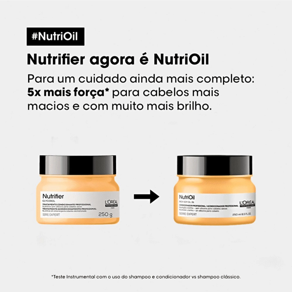 Produto: Máscara de Tratamento L'Oréal Professionnel Serie Expert NutriOil 250ml