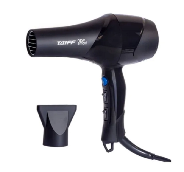 Produto: Kit Secador New Smart 1700 Watts e Modelador de Cachos Curves 19 Milímetros Bivolt Taiff