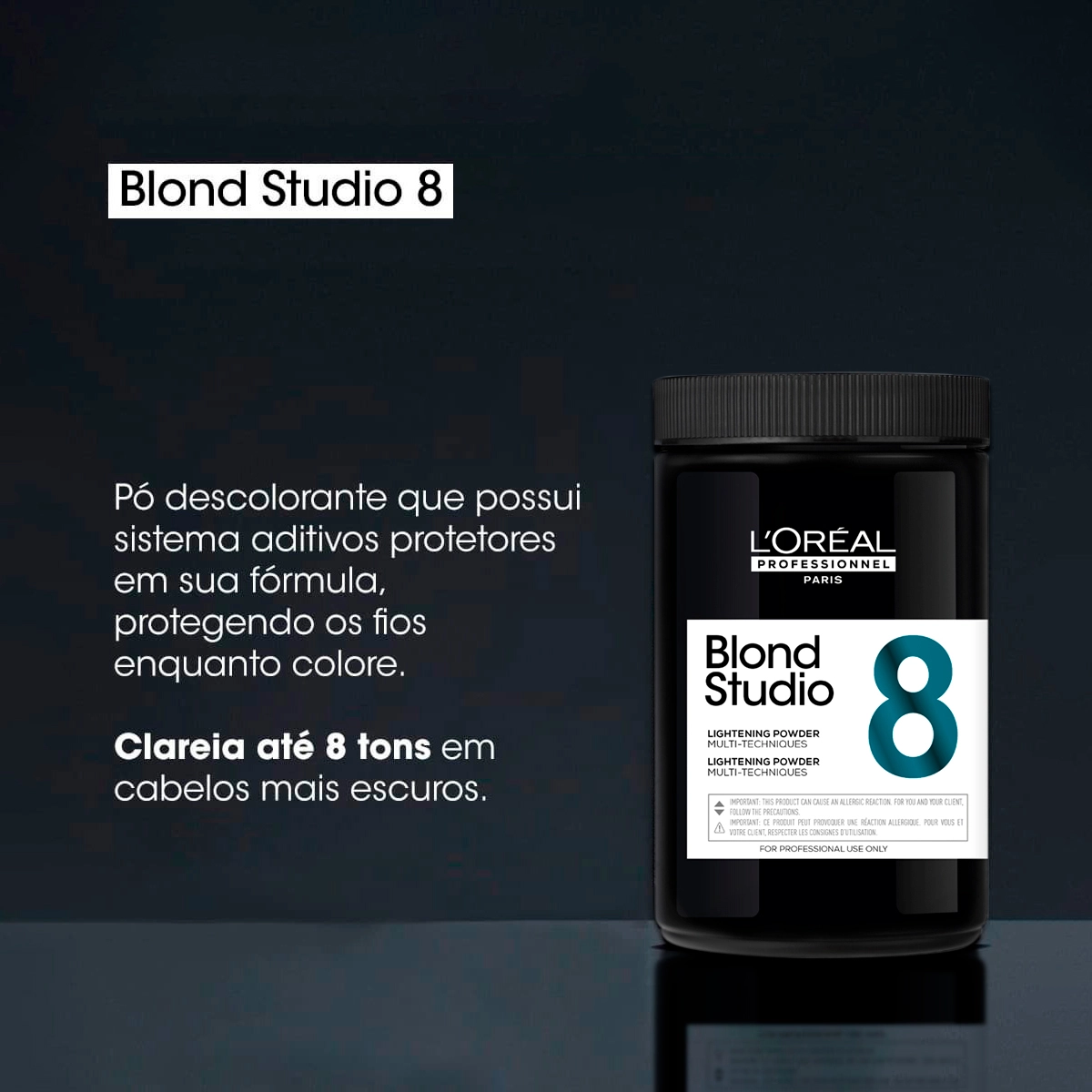 Produto: L'Oréal Professionnel Blond Studio 8 Bonder Inside - Pó Descolorante 500ml