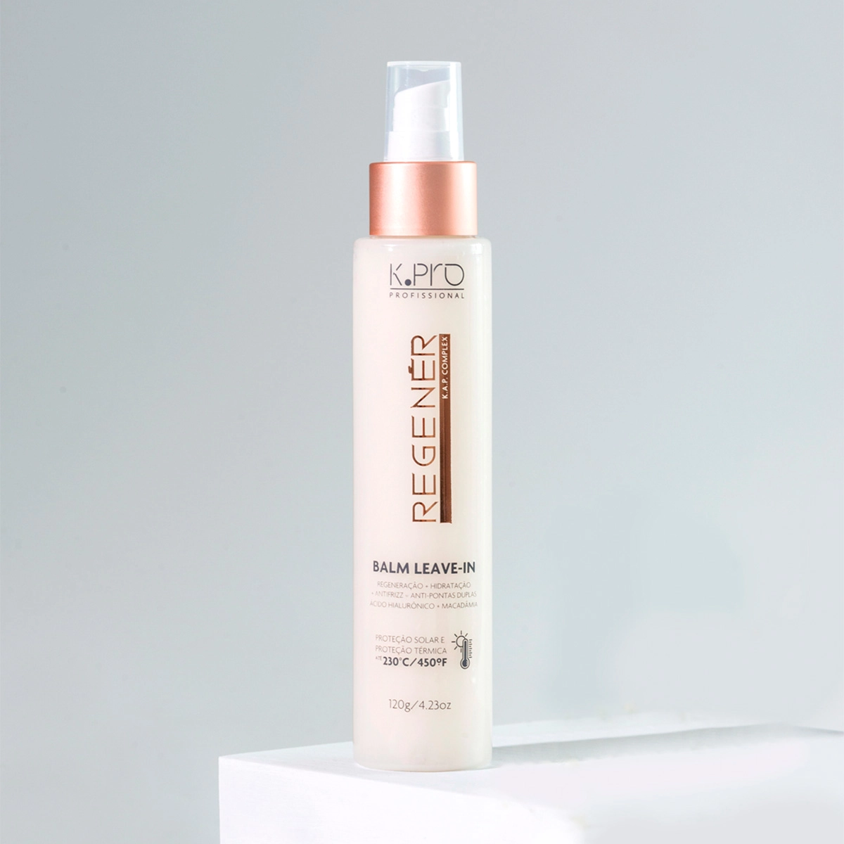 Produto: Kit K.Pro Professional Regenér Shampoo Condicionador Leave-in e Tratamento Reconstrutor (4 produtos)