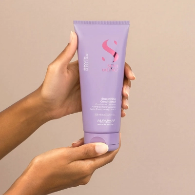 Kit Alfaparf Semi di Lino Smooth Shampoo 250ml Condicionador 200ml Máscara 200ml Produto Kit Alfaparf Semi di Lino Smooth Shampoo 250ml Condicionador 200ml Máscara 200ml