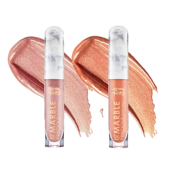 Produto: BT Marble Kit Precious Gloss Rose Gold e Topaz Bruna Tavares