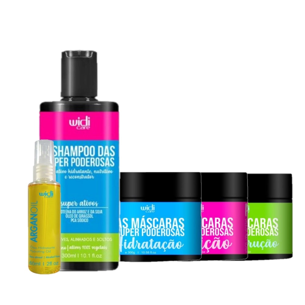 Produto: KIT Widi Care Super Poderosas (5 Produtos )