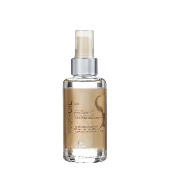 Produto: SP System Professional Luxe Oil Keratin Restore Mascara 150ml e Oleo Capilar 100ml