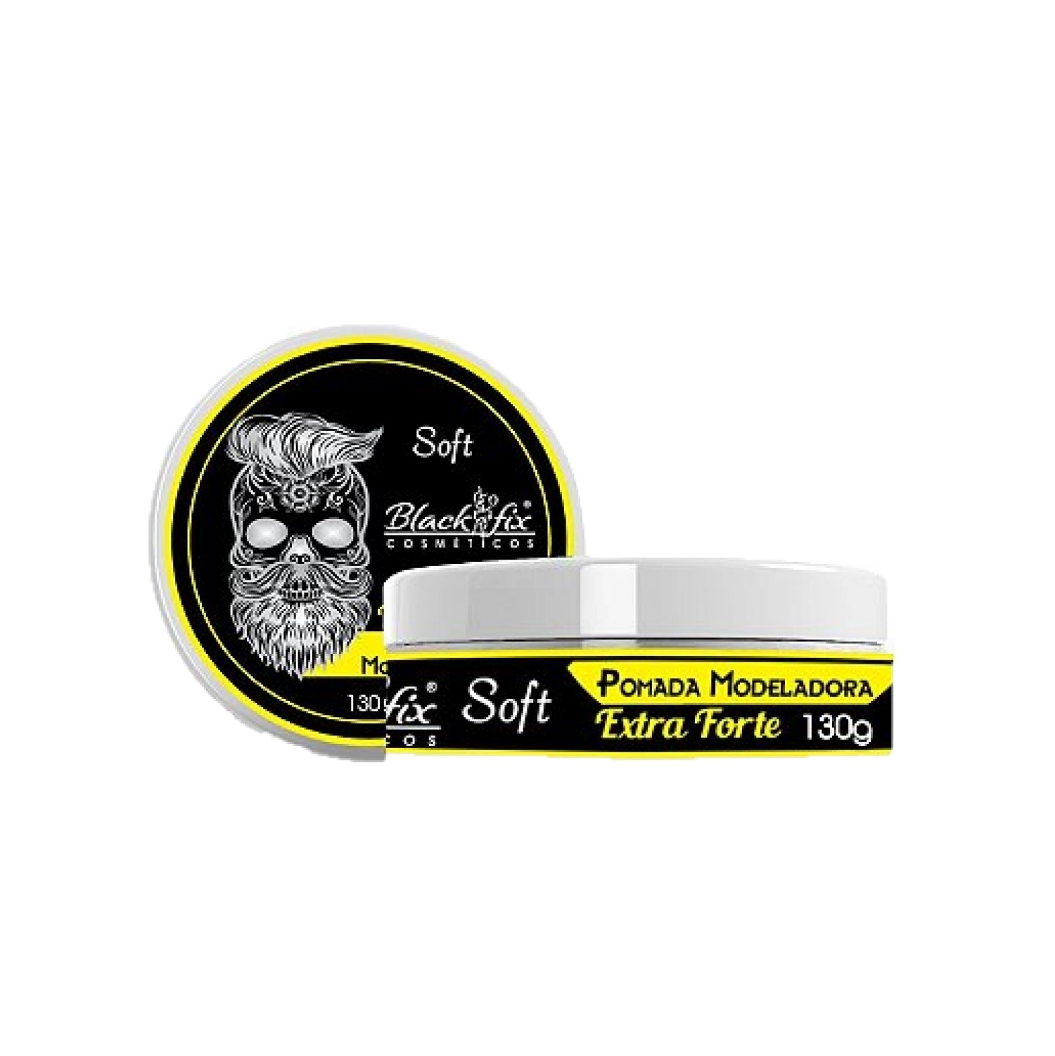 Produto: Black Fix  Soft - Pomada Modeladora Extra Forte 130g