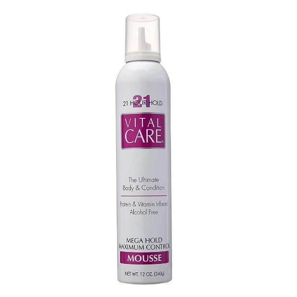 Produto: Mousse Vital Care 21h Mega Hold Maximum Control - 340g