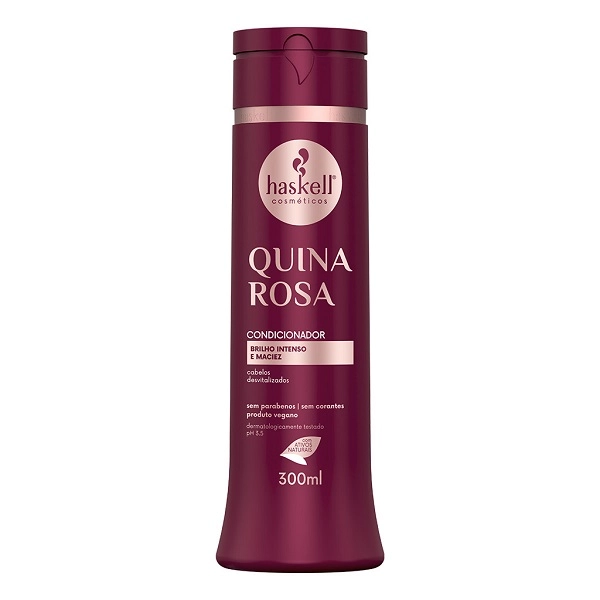 Produto: Kit Shampoo e Condicionador Haskell Quina Rosa 300ml