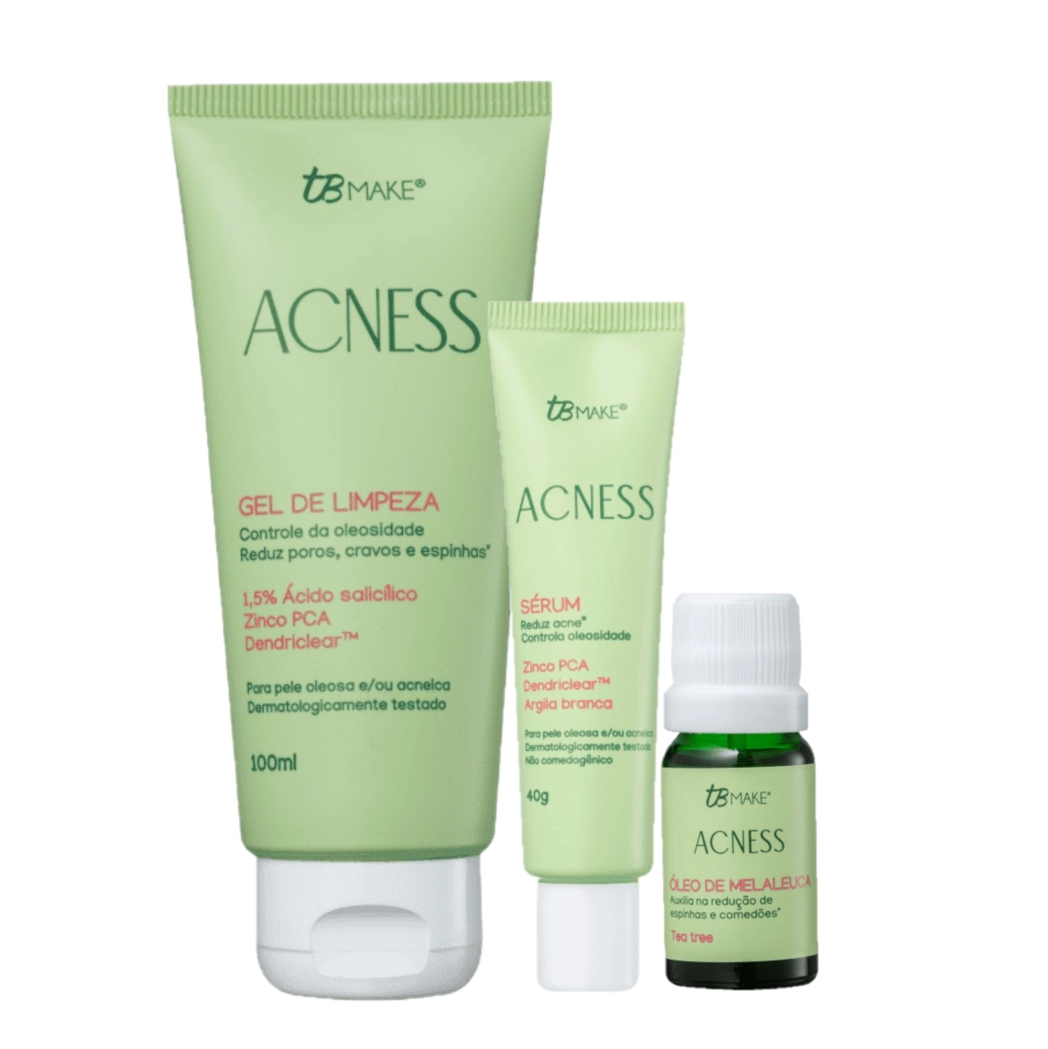 Produto: Kit TB Make Acness Cuidado Completo (3 Produtos)
